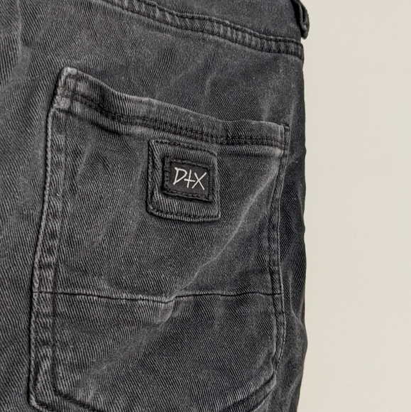 D-TOX Black Denim Cutoffs - Picture 6 of 6